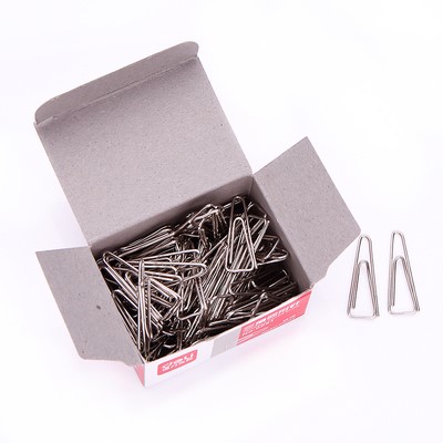 得力 0051 曲別針 回形針曲別針 環形針 100枚/盒